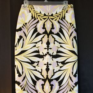 New york and company floral skirt